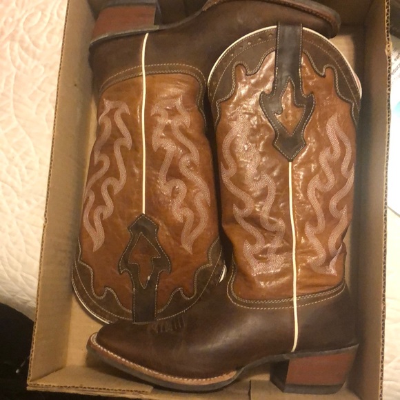 womens square toe cowboy boots cheap